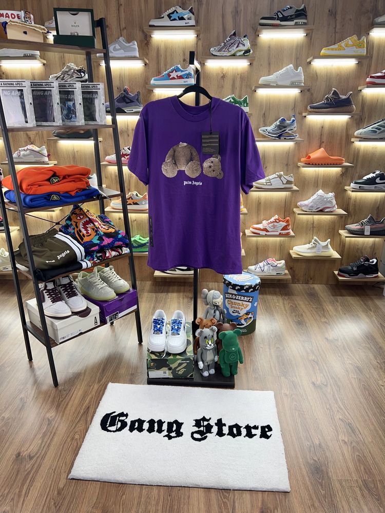 Футболка Palm Angels Bear Logo Violet