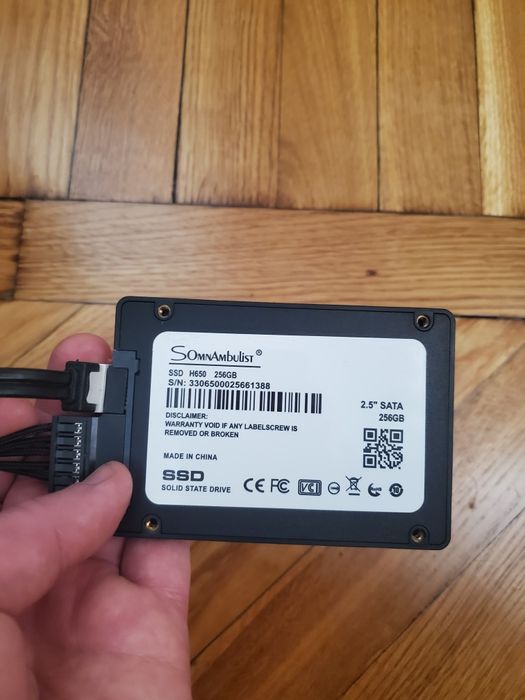 SSD Somnambulist 256Gb