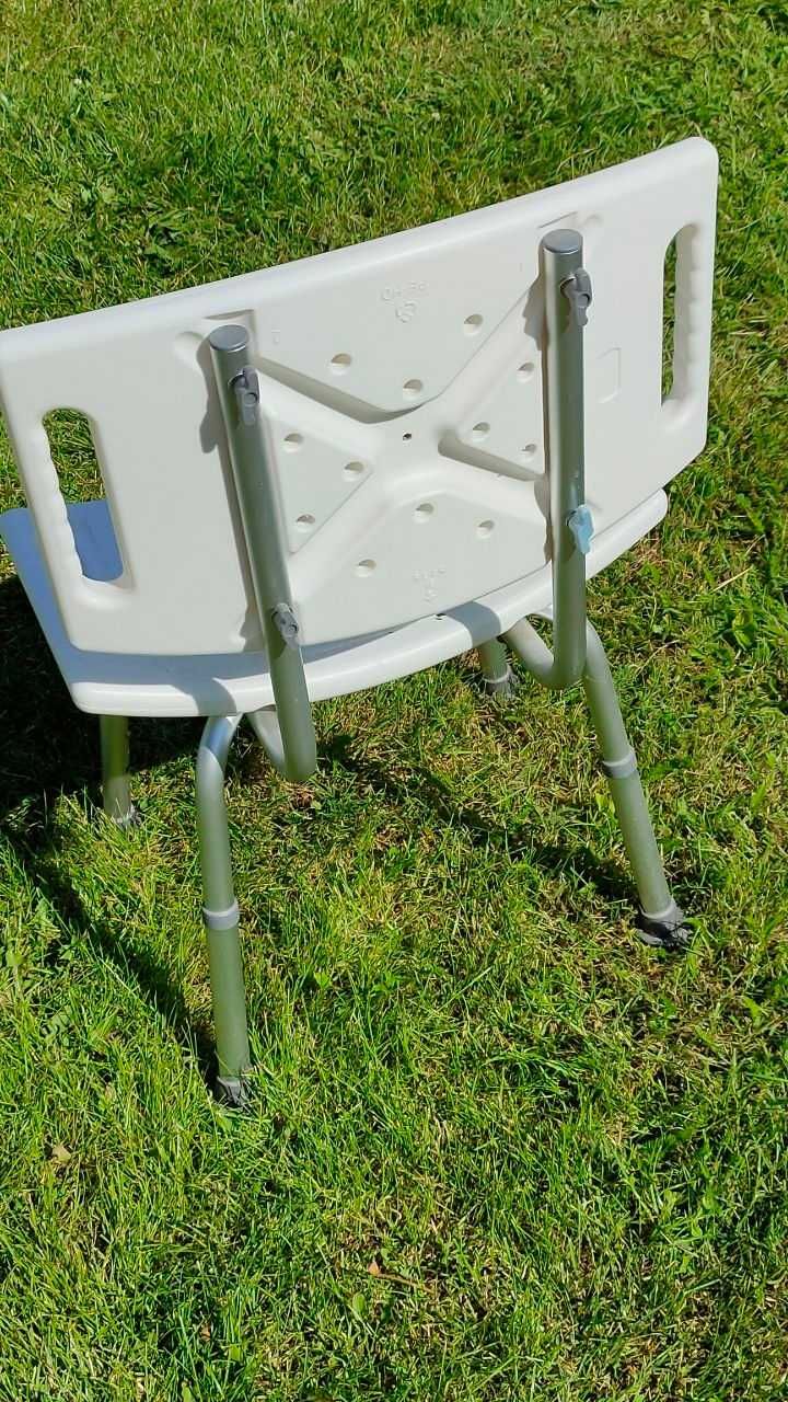 Taboret prysznicowy z oparciem TGR-R KP 350L