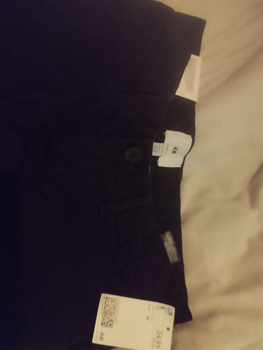 Calcas skinny fit Stretch pretas homem