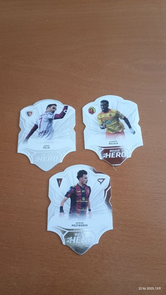 Karty ekstraklasa road2hero do negocjacji