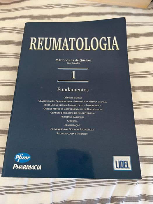 Livros Medicina reumatologia e pediatria. Ótimo preço!