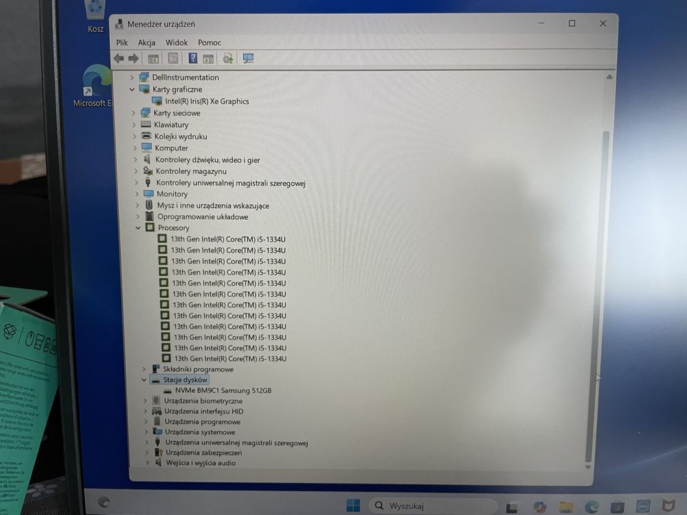 Laptop notebook Dell Vostro 15 3530 Intel i5 13gen 512ssd nowy prezent