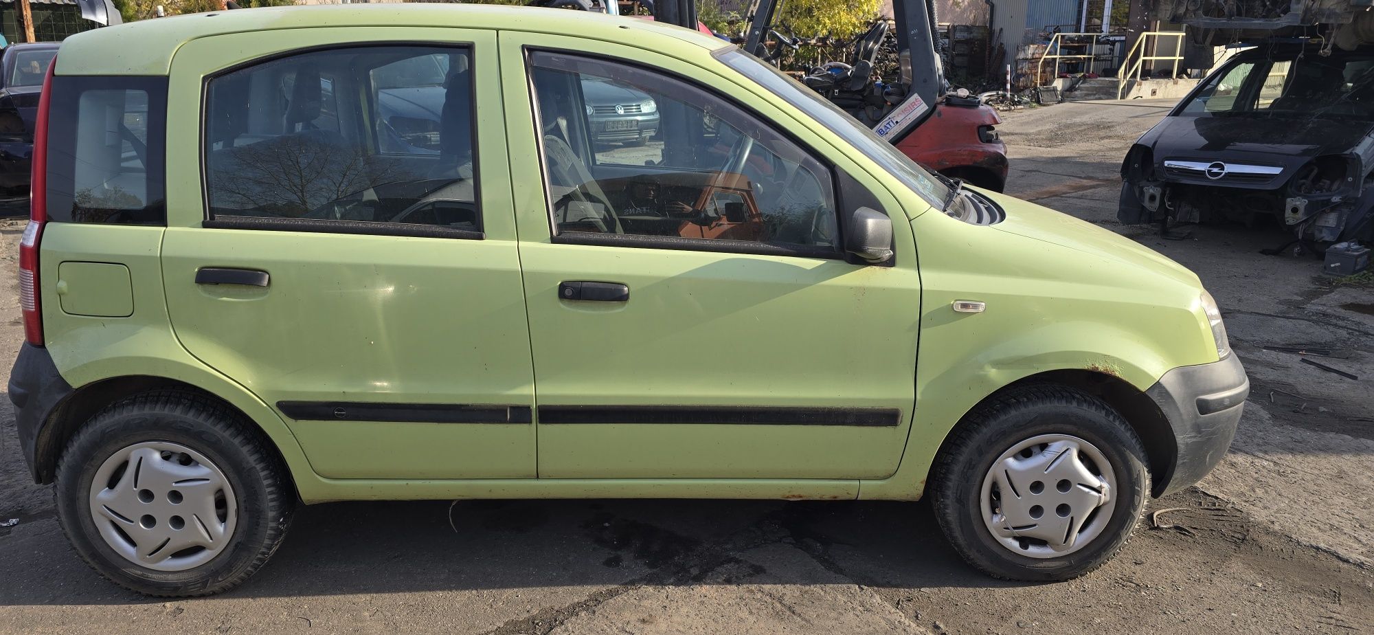 Maska klapa drzwi lampy zderzak Fiat Panda 1.1 40KW 2004  733/A części