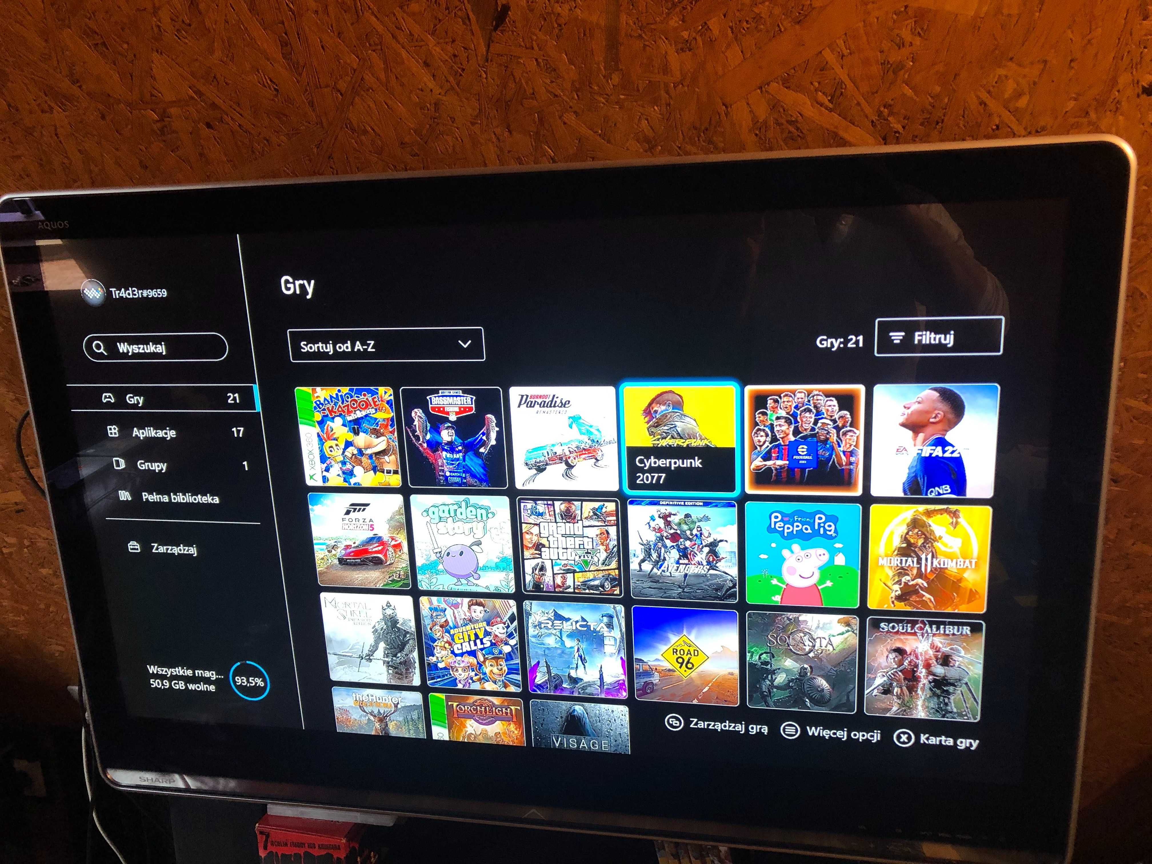 Konsola Limitowana Cyberpunk XBOX ONE X +2 Pady ZAMIANA NA VHS,Laptop