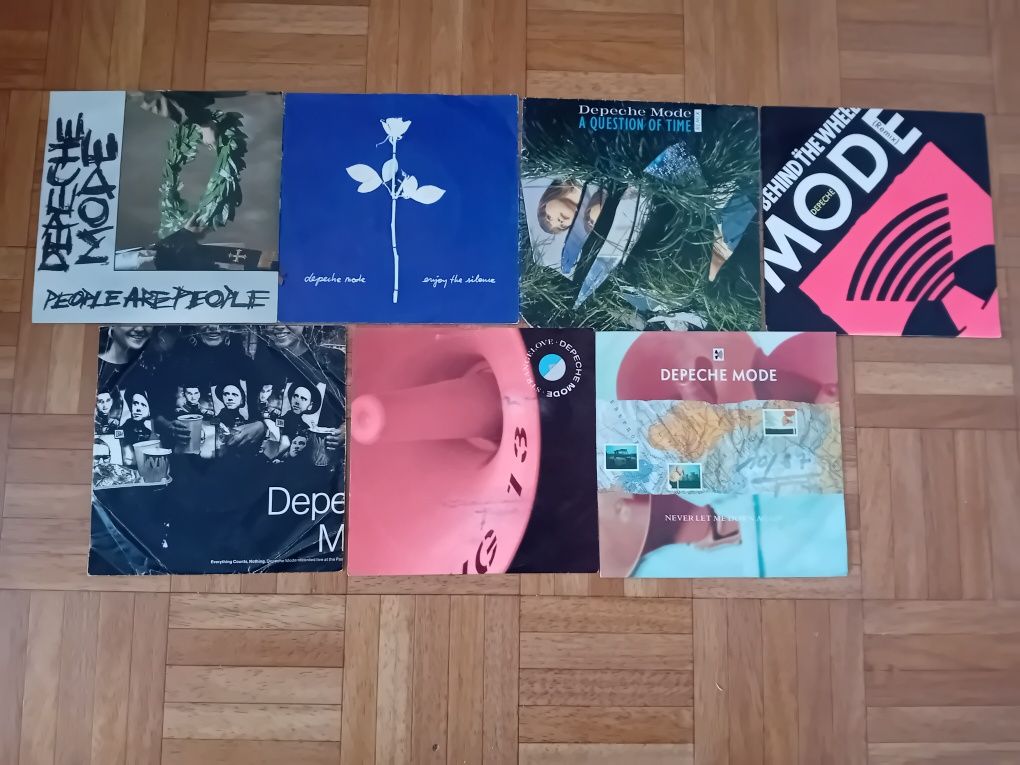 Depeche Mode 7×singiel winyl