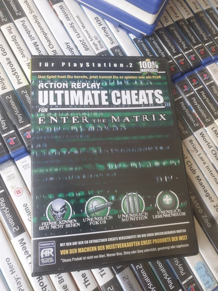 Ultimate cheats enter the matrix ps2 playstation 2