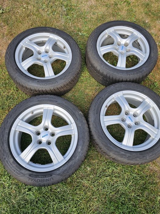 Koła Alufelgi 17 5x112 z nowymi oponami zimowymi