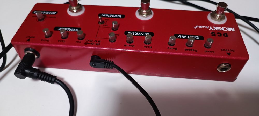 MOSKYAudio DC5 6-в-1 для гітарних мультиефектів електрогітари