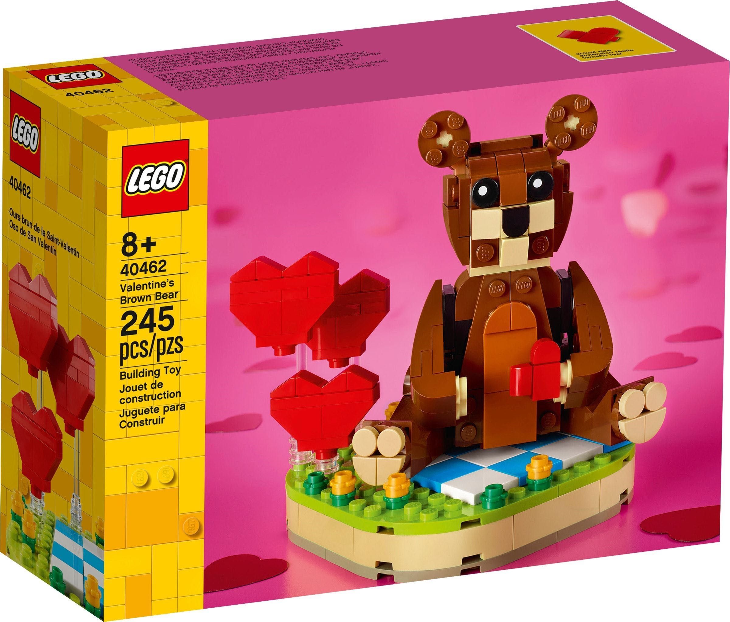 LEGO Exclusive 40462 Walentynkowy niedźwiedź brunatny