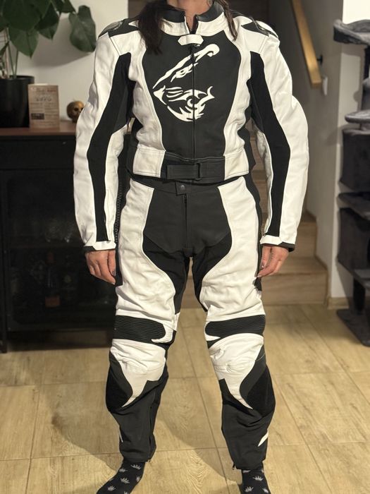 Strój motocyklowy sportowy skorzany skora damski rozmiar L