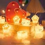 Гірлянда лед/led Hello Kitty декоративна гірлянда для кімнати USB 2 м