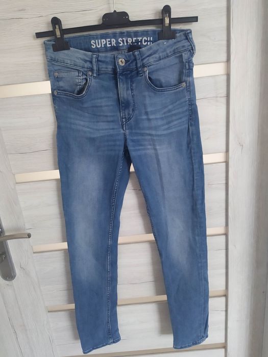 Spodnie hm rozmia 146 jeansowe.