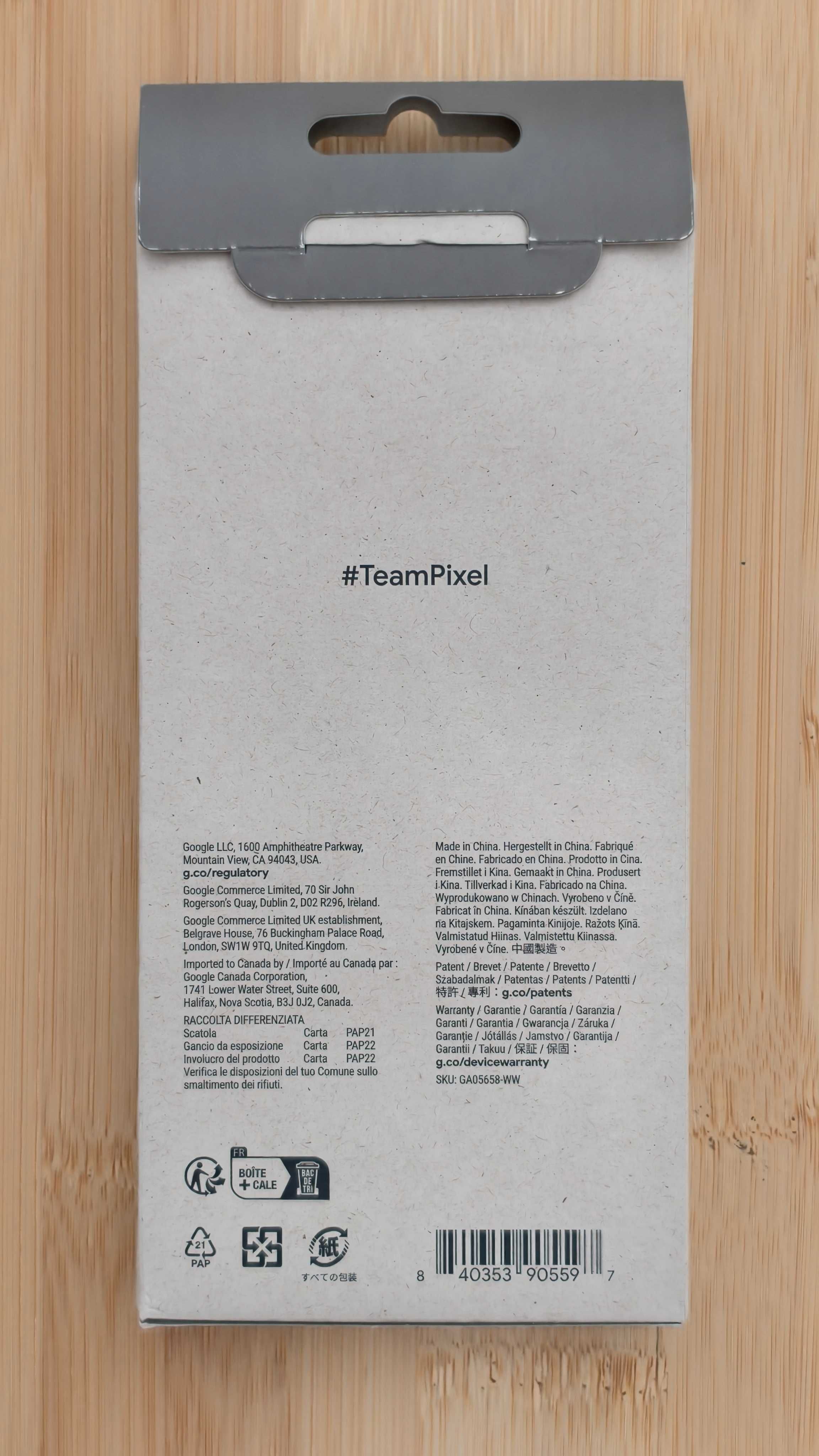 Capa oficial Google Pixel 9 Pro XL - cor Hazel