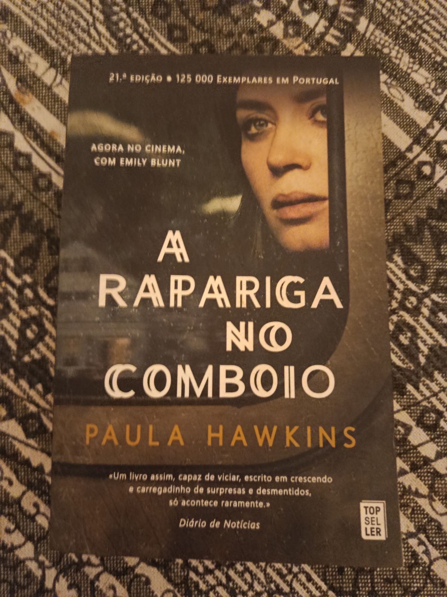 Livro A Rapariga no Comboio