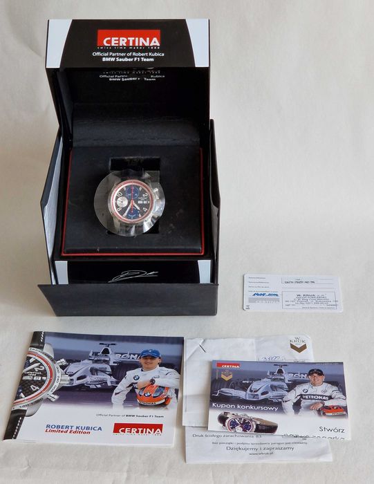 Certina DS Podium Robert Kubica Limited Edition Ds