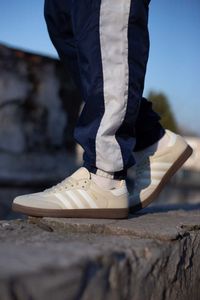 Чоловічі кросівки літні Adidas Samba Beige