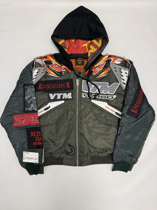 куртка бомбер Vetements X