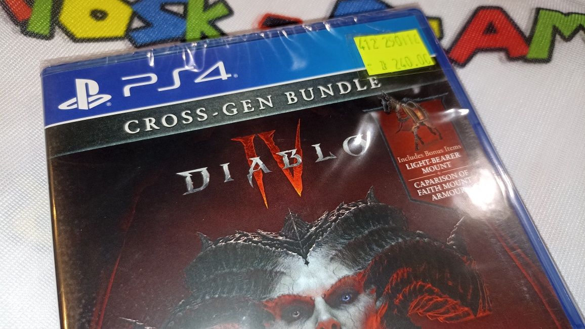 Diablo IV 4 PS4 (po polsku) nowa zafoliowana fabrycznie sklep