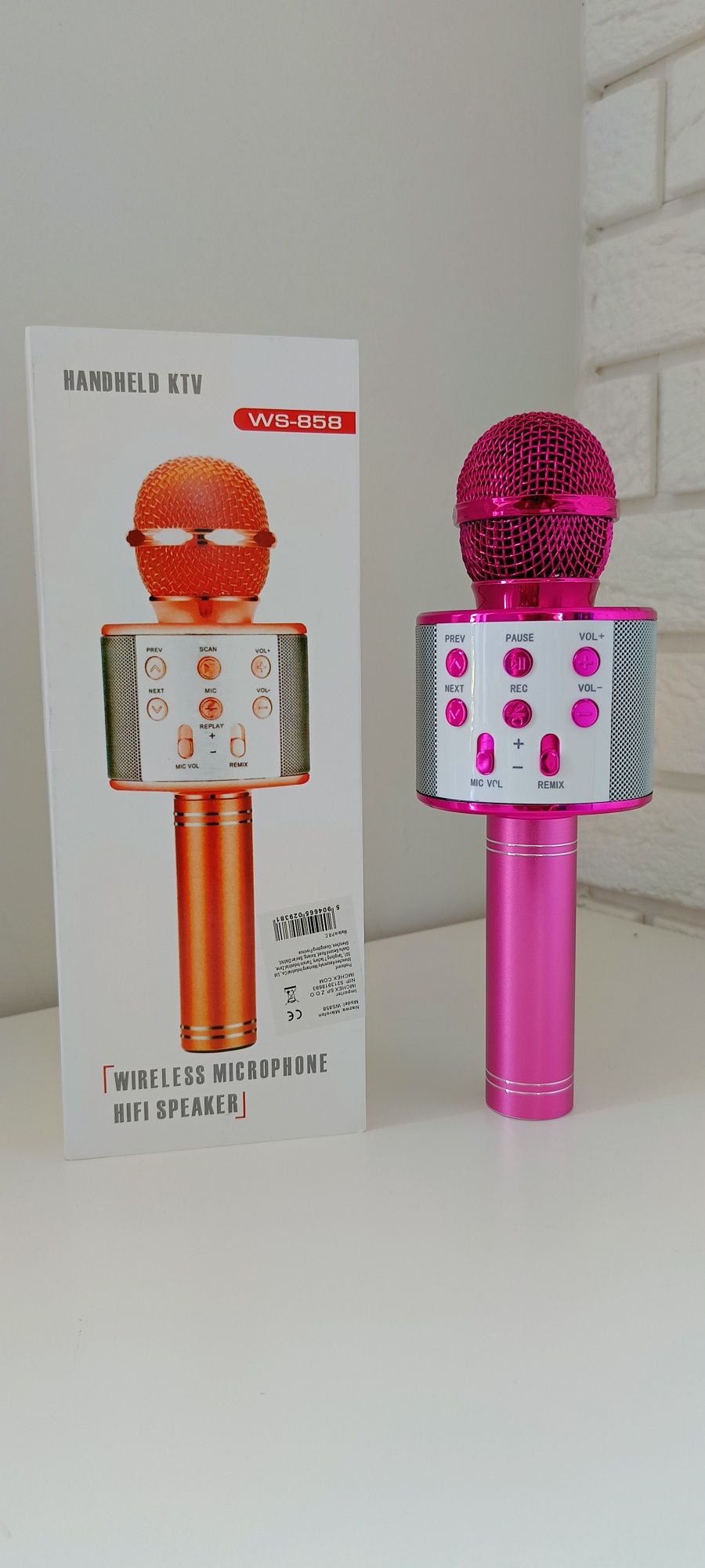 Mikrofon karaoke bluetooth