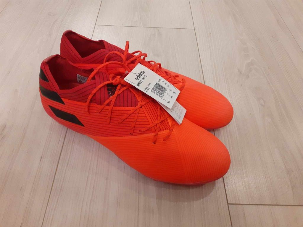 Profesjonalne buty piłkarskie korki adidas Nemeziz 19.1 FG, r. 47 1/3