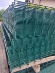 okazja panel ogrodzeniowy duże oczko 75x200 wys 1,53 zielony