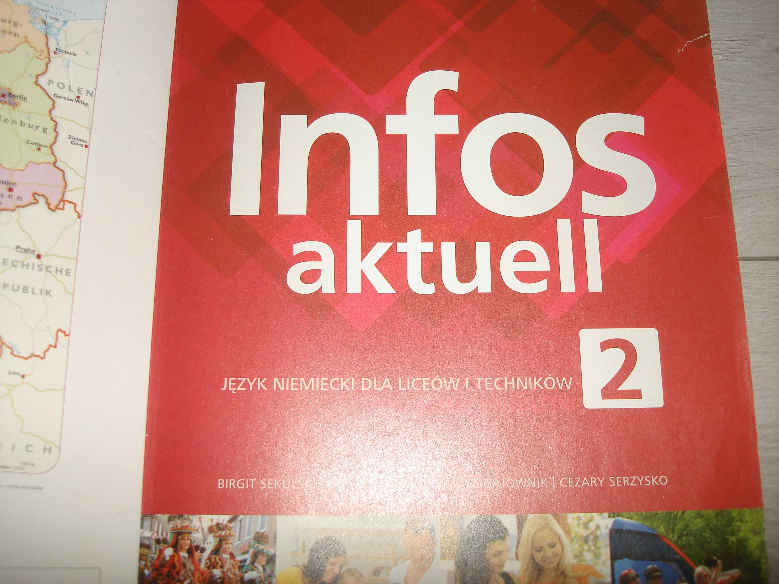 "Infos aktuell 2 " podręcznik do j.niemieckiego Pearson