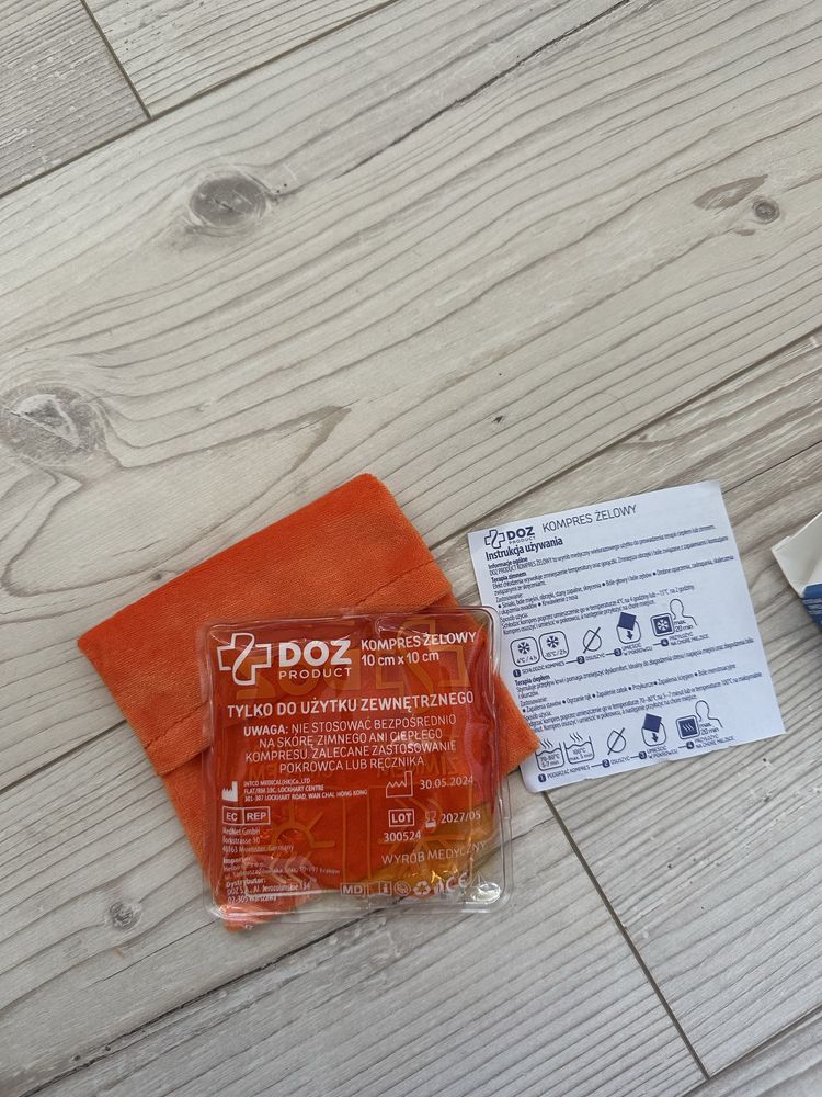 Nowy kompres żelowy na ciepło i na zimno DOZ długa ważność