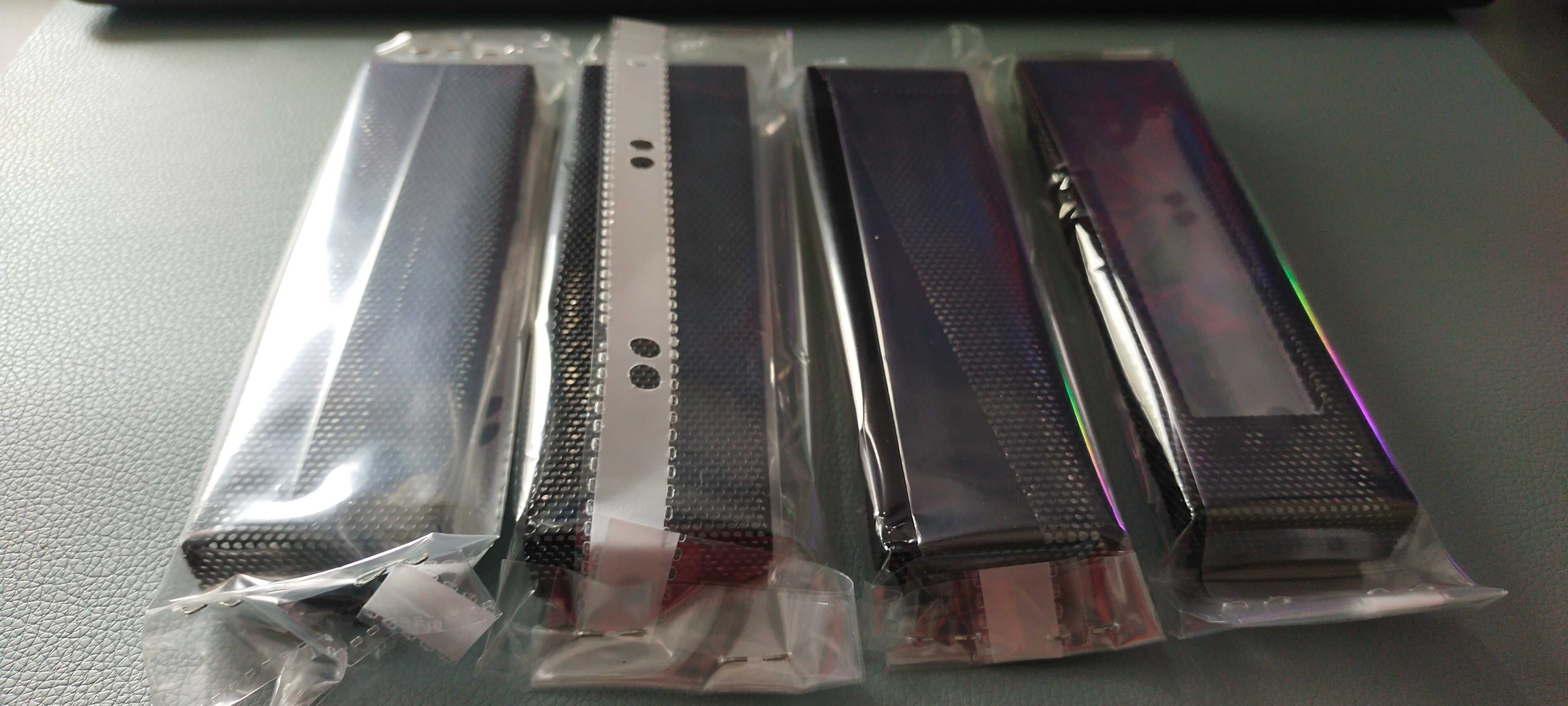Tacki na dyski SSD | HDD 2,5". Metalowe siatkowane zaślepki 5,25"itp.