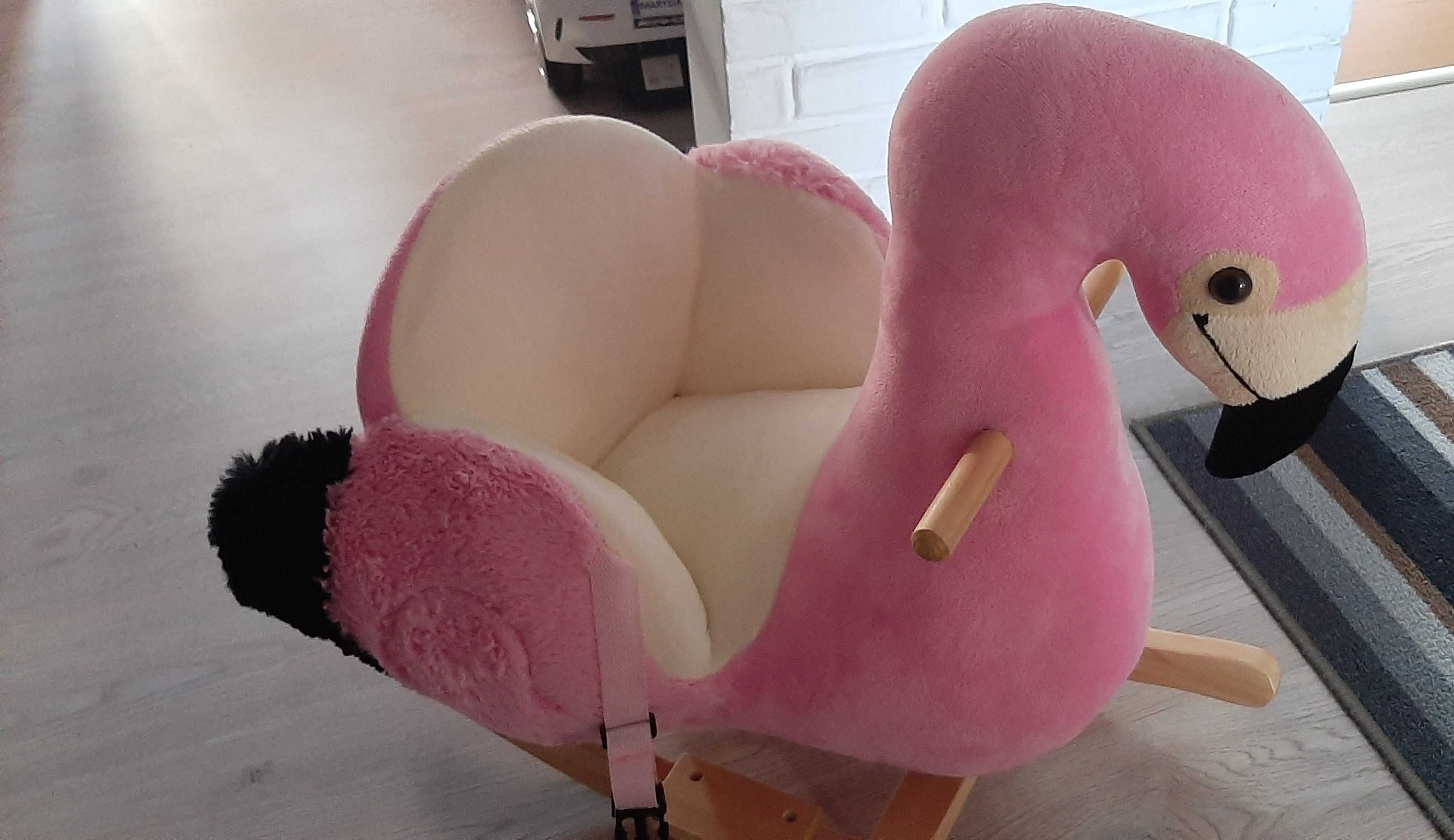 Bujaczek zabawka  flamingo