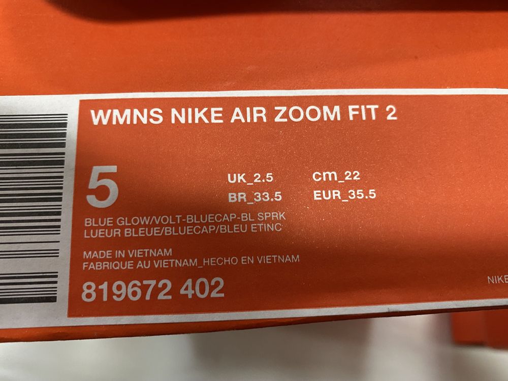 Buty Nike Air Zoom Fit 35.5