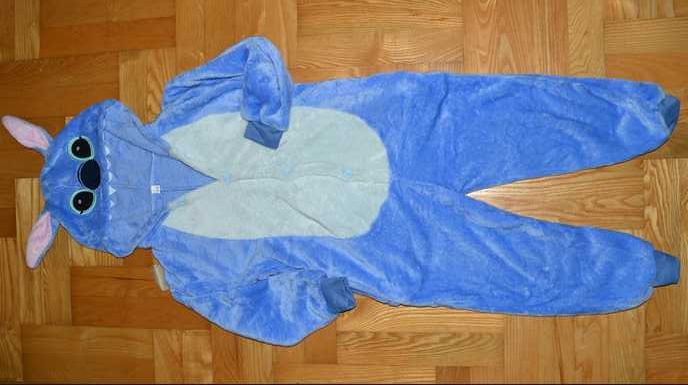 225^ Stitch strój piżama przebranie 3/4 Lat_ 98/104 cm