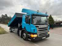 Scania P230 4x2 2012 HDS wywrot 3S dźwig wywrotka sprowadzony