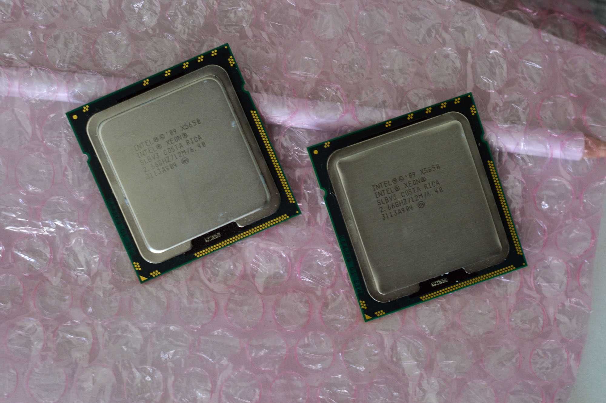 2x Processador Intel XEON 2.66 ghz X5650