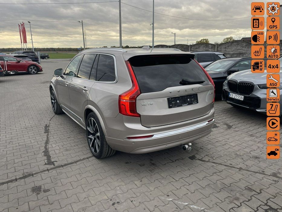 Volvo XC 90 B5 AWD Inscription 7osobowy Kamery360 Pamięć Hak 235KM