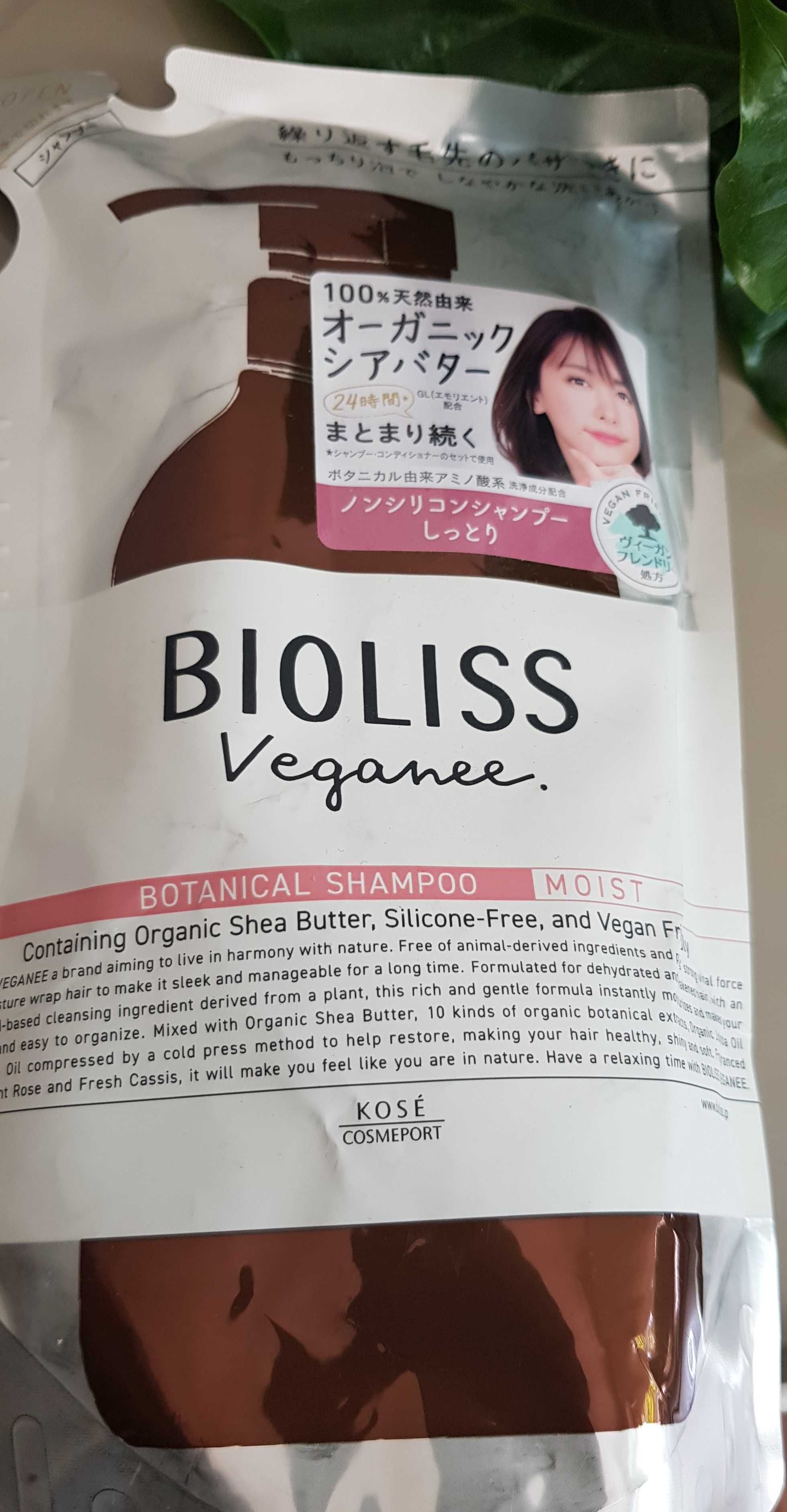 Kose, Bioliss, Wegański Botaniczny Szampon, 340 ml,