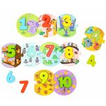 Edukacyjne Puzzle Układanka Nauka Liczenia