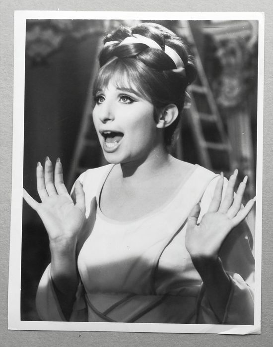 3 Press Photos Originais - Barbra Streisand, 1973/1981/198