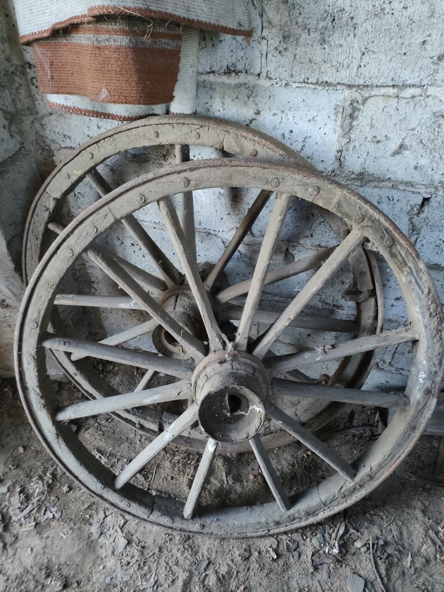 Koła drewniane fi 100cm