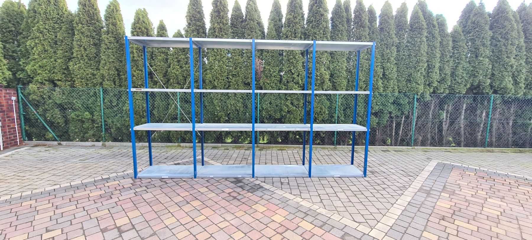 Regały magazynowe z demontażu używane 60gł x105x250cm wys. do 200kg/1P