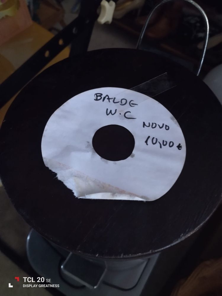 Balde do lixo de WC novo