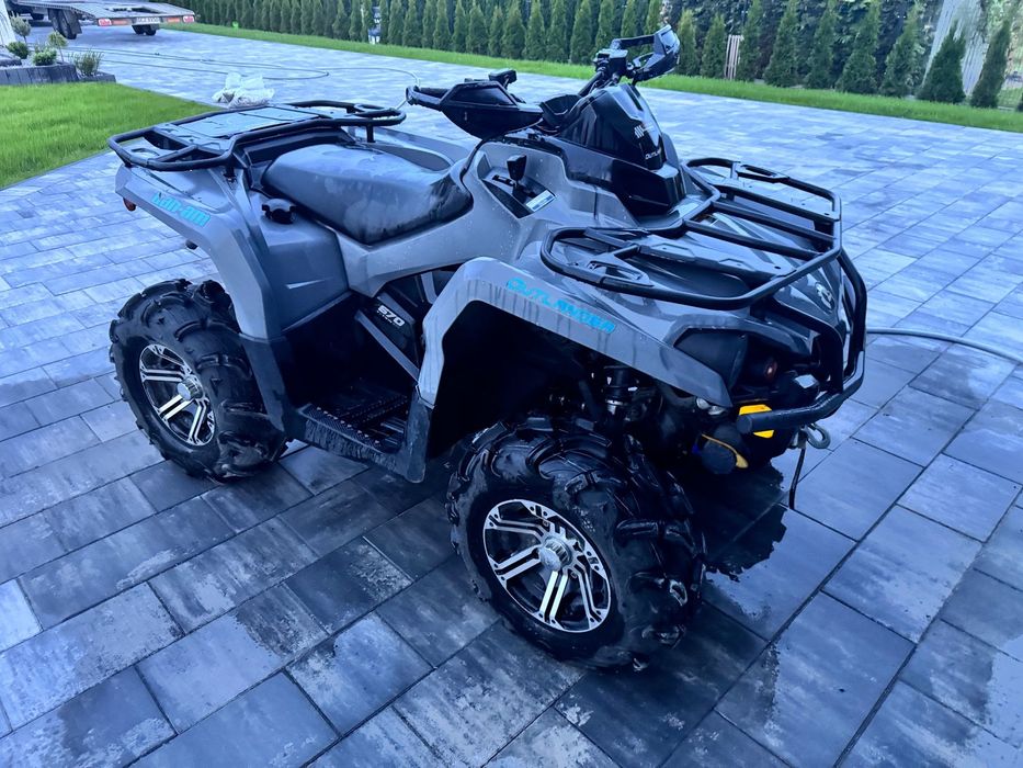 Can-Am Outlander Can am outlander 570 zarejestrowany, wyciągarka, nowe opony