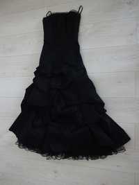 Suknia maxi czarna elegancka