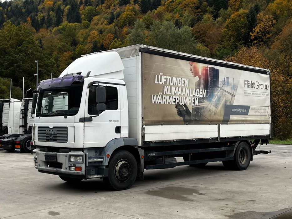 MAN TGM 18.330 4x2 // Zabudowa Burtowa // Manual // Specjalny // Ładowność 9600kg //