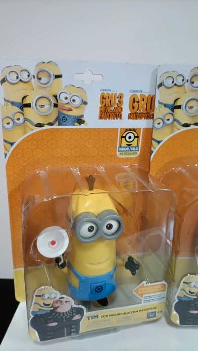 Lote 3 Minions Gru 3 Despicable Me
