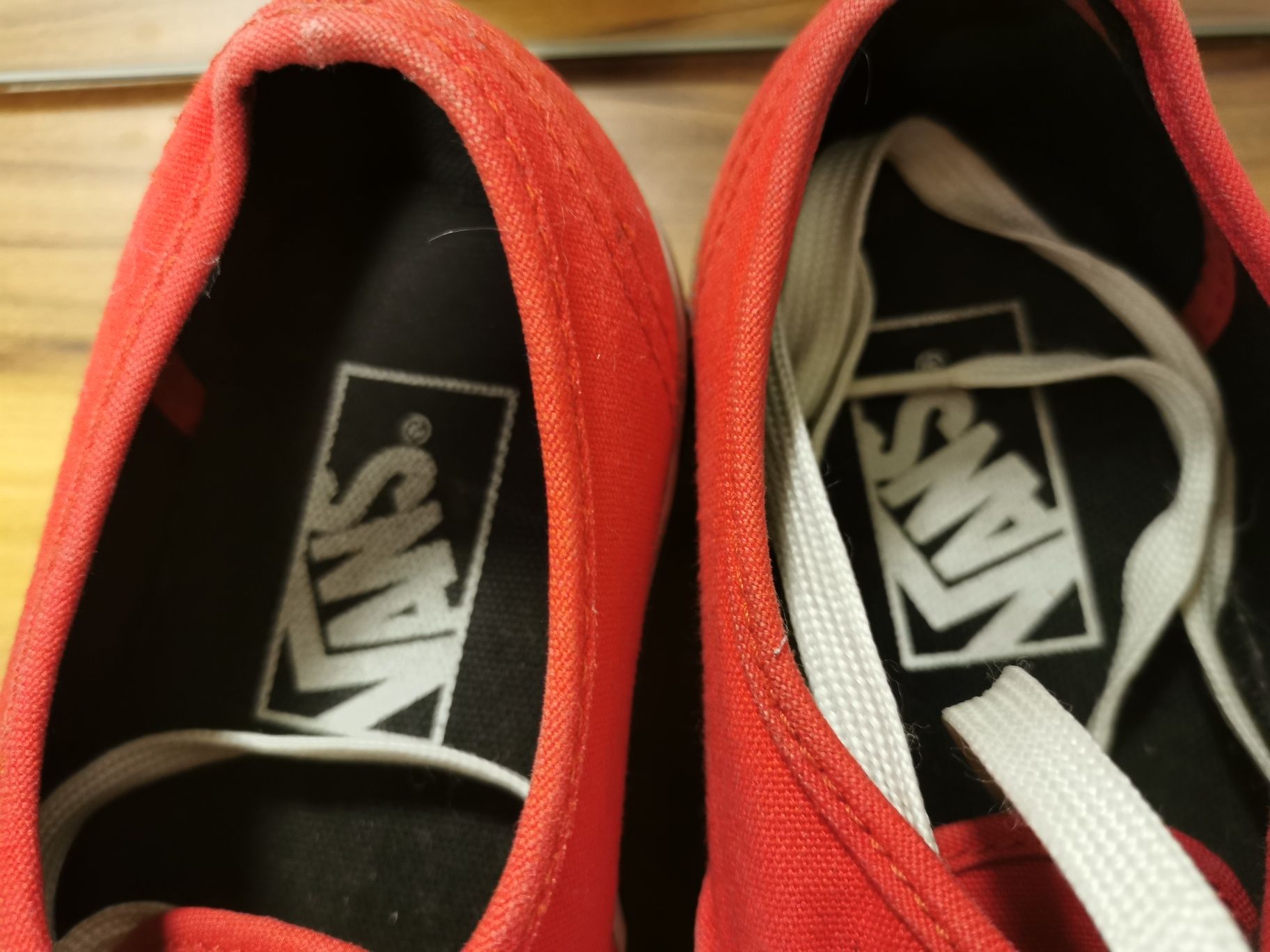 Vans 6.5 36.5 czerwone