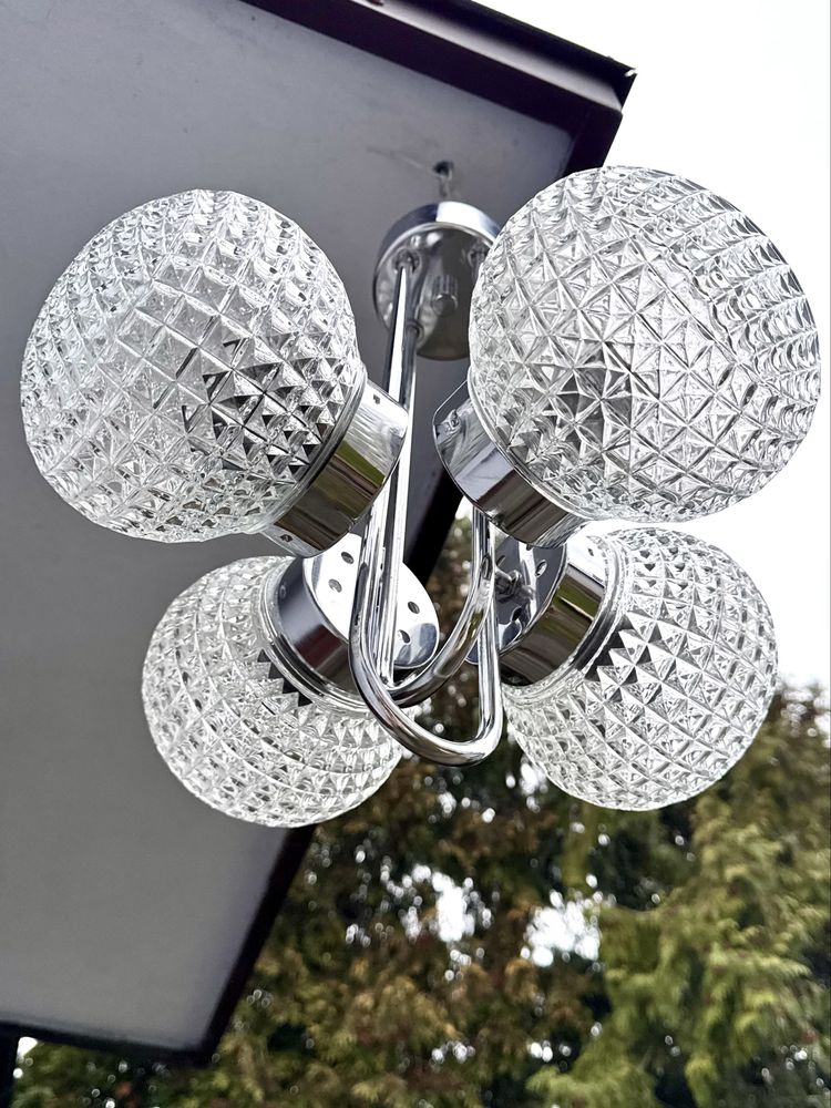 Lampa wiszaca. Czechoslowacja.Vintage