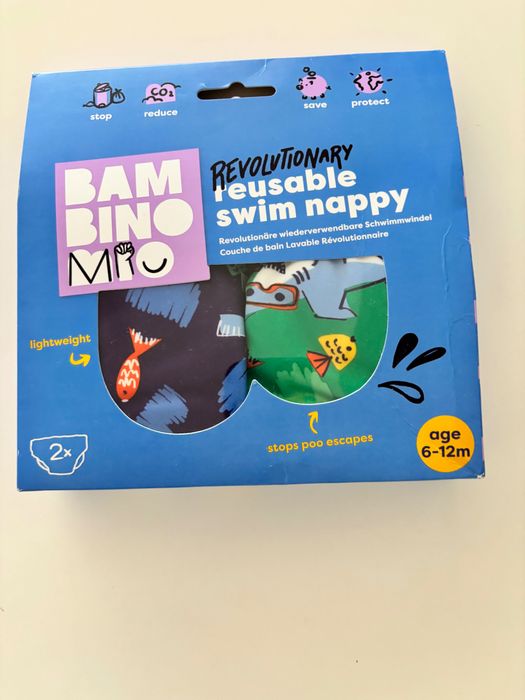 Fraldas de Banho Reutilizáveis- Bambino Mio Novas