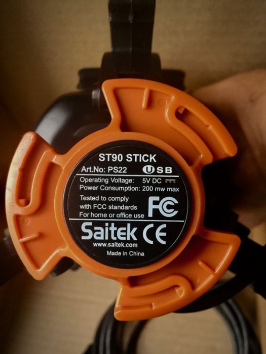 Saitek ST90 Joystick - Completamente funcional e bom estado estético