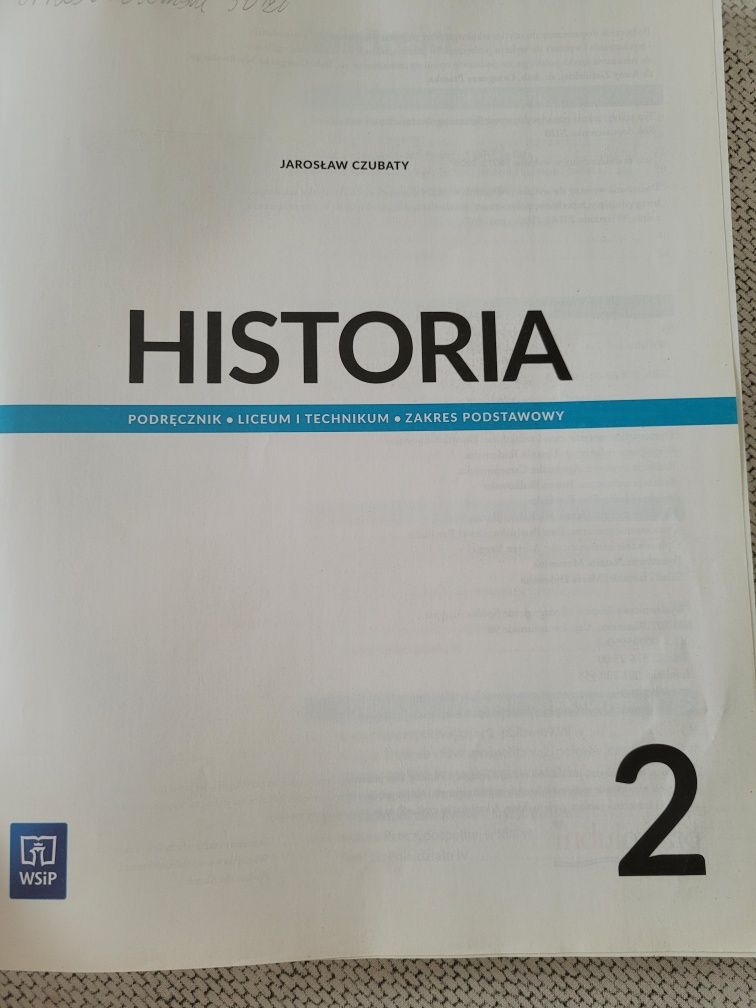 Historia 2 liceum I technikum